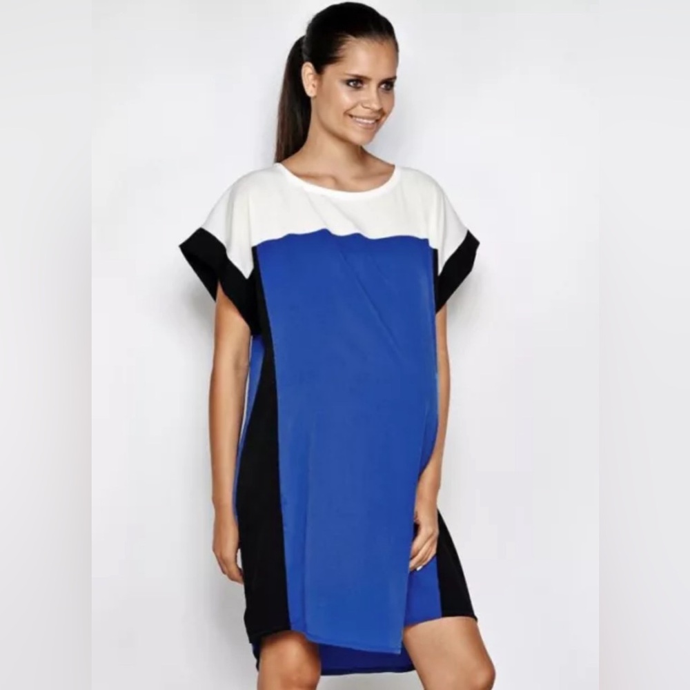 Imanimo Maternity Block dress color block sz XS Pregnancy Fashion Style Deals